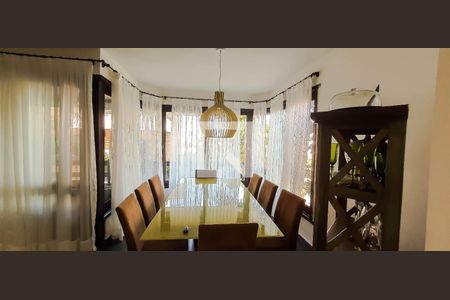 Sala de Jantar de casa de condomínio para alugar com 6 quartos, 335m² em Jardim Três Marias, Guarujá