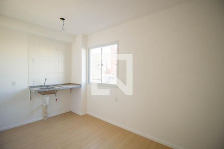 Sala - Cozinha  de apartamento à venda com 1 quarto, 24m² em Sé, São Paulo