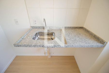 Sala - Cozinha  de apartamento à venda com 1 quarto, 24m² em Sé, São Paulo