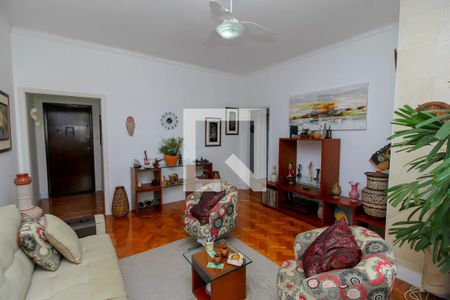 Sala de apartamento para alugar com 3 quartos, 113m² em Laranjeiras, Rio de Janeiro