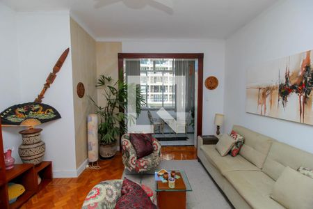 Sala de apartamento para alugar com 3 quartos, 113m² em Laranjeiras, Rio de Janeiro
