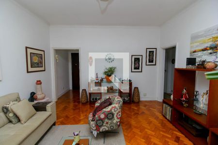 Sala de apartamento para alugar com 3 quartos, 113m² em Laranjeiras, Rio de Janeiro