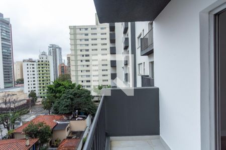 Varanda de apartamento à venda com 2 quartos, 63m² em Moema, São Paulo