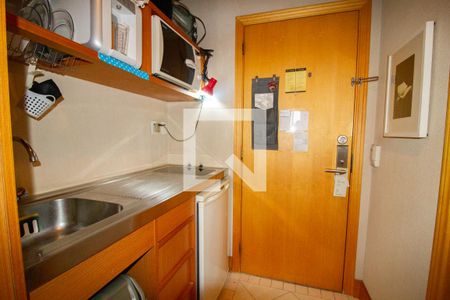 Studio à venda com 35m², 1 quarto e 1 vagaCozinha