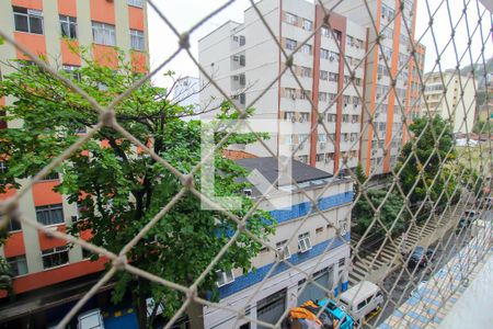 Vista da Sala de apartamento à venda com 2 quartos, 63m² em Catete, Rio de Janeiro