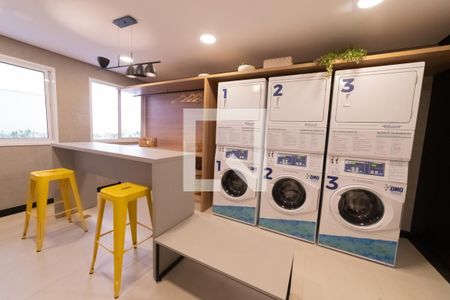 Apartamento para alugar com 26m², 1 quarto e sem vagaLavanderia