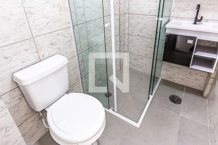 Banheiro de apartamento para alugar com 1 quarto, 47m² em Barra Funda, São Paulo