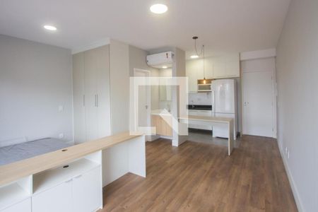 Sala de kitnet/studio à venda com 1 quarto, 35m² em Chácara Santo Antônio (zona Sul), São Paulo