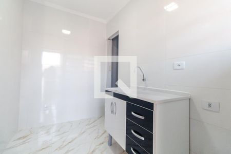 Cozinha de casa para alugar com 1 quarto, 20m² em Chácara Seis de Outubro, São Paulo
