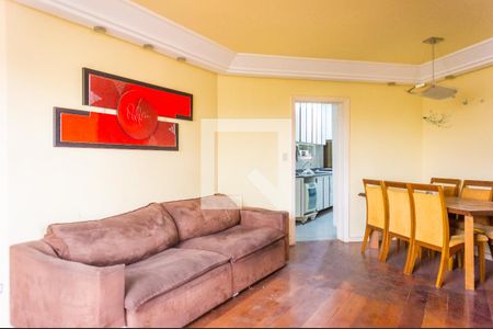 Sala de apartamento à venda com 3 quartos, 116m² em Vila Bertioga, São Paulo