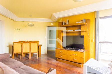 Sala de apartamento à venda com 3 quartos, 116m² em Vila Bertioga, São Paulo