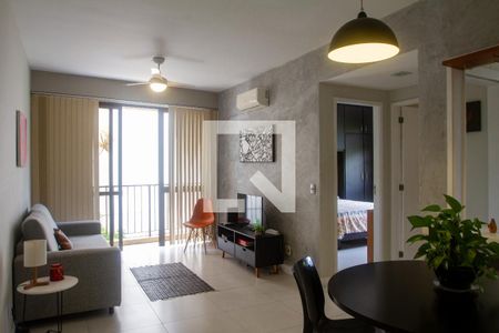 Apartamento para alugar com 60m², 1 quarto e 1 vaga Apartamento para alugar com 60m², 1 quarto e 1 vagaSala