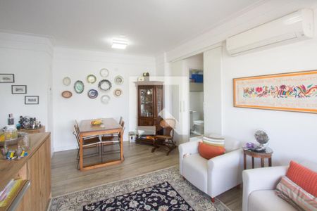 Sala de apartamento para alugar com 2 quartos, 65m² em Chácara Santo Antônio (zona Sul), São Paulo