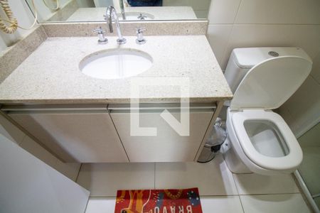 Banheiro de apartamento à venda com 2 quartos, 65m² em Chácara Santo Antônio (zona Sul), São Paulo