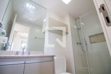 Banheiro de apartamento à venda com 2 quartos, 65m² em Chácara Santo Antônio (zona Sul), São Paulo