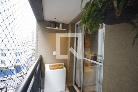 varanda de kitnet/studio para alugar com 1 quarto, 28m² em Sé, São Paulo