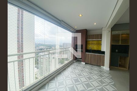 Varanda da Sala de apartamento para alugar com 2 quartos, 83m² em Barra Funda, São Paulo