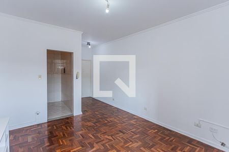 Sala de apartamento à venda com 1 quarto, 48m² em Vila São Vicente, São Paulo