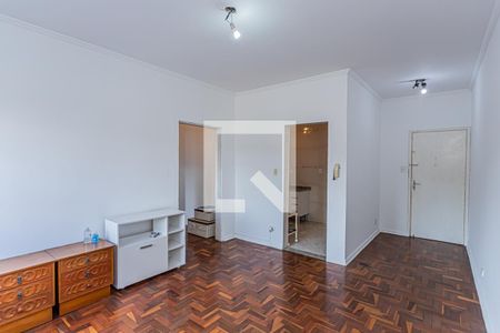 Sala de apartamento à venda com 1 quarto, 48m² em Vila São Vicente, São Paulo