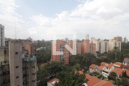 Apartamento à venda com 62m², 1 quarto e 1 vagaVista da varanda