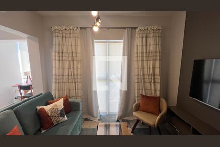 Detalhes da sala  de casa para alugar com 1 quarto, 64m² em Vila Pompéia, São Paulo