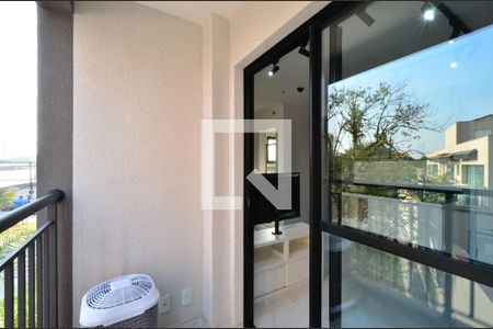 Varanda de kitnet/studio à venda com 1 quarto, 27m² em Mirandópolis, São Paulo