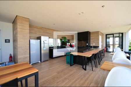 Studio para alugar com 27m², 1 quarto e sem vagaChurrasqueira cobertura