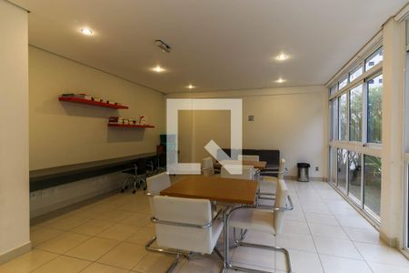 Salão de leitura de apartamento à venda com 3 quartos, 120m² em Vila Andrade, São Paulo