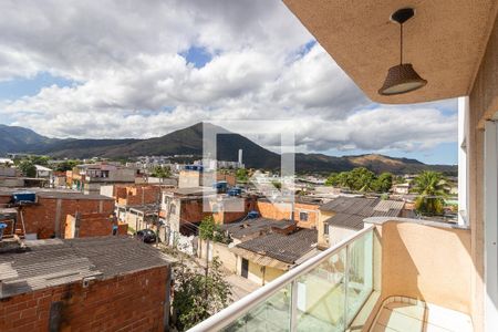Vista da Varanda da Sala de apartamento para alugar com 2 quartos, 50m² em Campo Grande, Rio de Janeiro