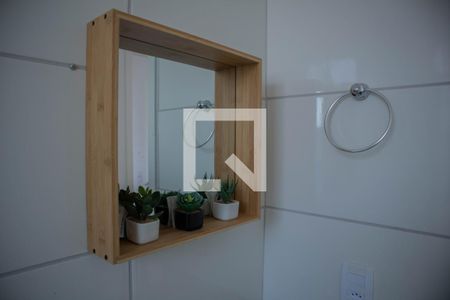 Apartamento para alugar com 50m², 2 quartos e 1 vagaBanheiro - espelho
