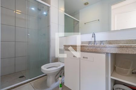 Banheiro da Suíte de apartamento para alugar com 1 quarto, 51m² em Alphaville Conde Ii, Barueri