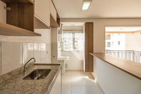 Cozinha de apartamento para alugar com 1 quarto, 51m² em Alphaville Conde Ii, Barueri