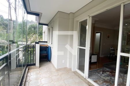varanda de apartamento para alugar com 3 quartos, 101m² em Tamboré, Santana de Parnaíba