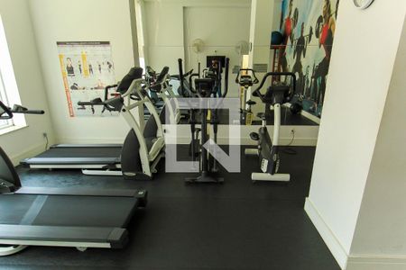 Apartamento para alugar com 118m², 2 quartos e 3 vagas Apartamento para alugar com 118m², 2 quartos e 3 vagasÁrea comum - Academia