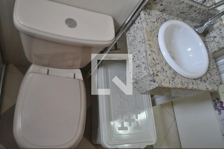 Banheiro da Suíte de apartamento à venda com 3 quartos, 77m² em Vila Ede, São Paulo