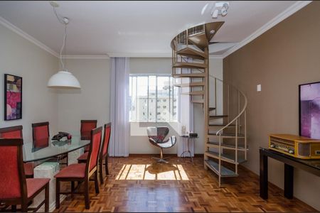 Sala 1 de apartamento à venda com 3 quartos, 180m² em Buritis, Belo Horizonte