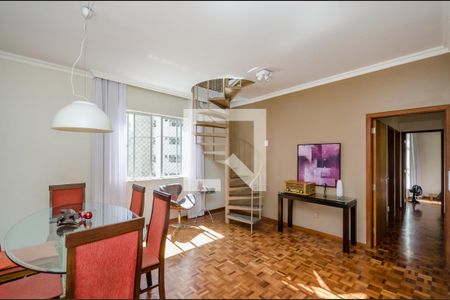 Sala 1 de apartamento à venda com 3 quartos, 180m² em Buritis, Belo Horizonte