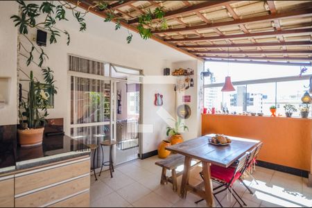 Apartamento à venda com 180m², 3 quartos e 1 vagaVaranda da cobertura 