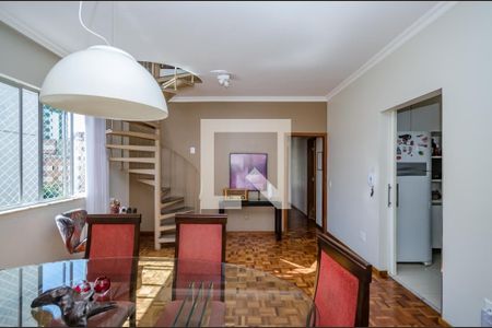 Sala 1 de apartamento à venda com 3 quartos, 180m² em Buritis, Belo Horizonte