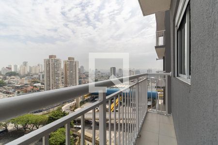 Varanda da Sala de apartamento para alugar com 2 quartos, 55m² em Vila Dom Pedro I, São Paulo