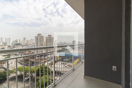 Varanda da Sala de apartamento para alugar com 2 quartos, 55m² em Vila Dom Pedro I, São Paulo