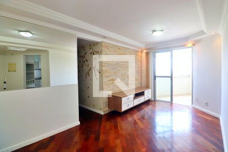 Sala de apartamento à venda com 3 quartos, 72m² em Parque Jaçatuba, Santo André