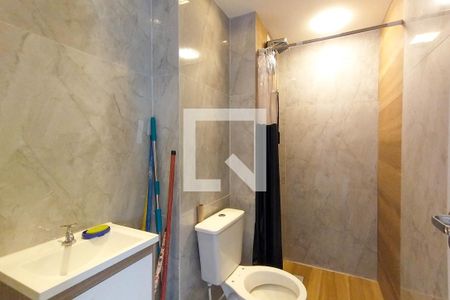 Banheiro de apartamento à venda com 1 quarto, 24m² em Sé, São Paulo