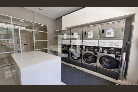 Studio à venda com 35m², 1 quarto e 1 vagaLavanderia