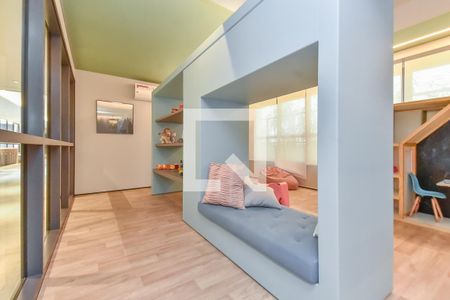 Studio para alugar com 24m², 1 quarto e sem vaga Studio para alugar com 24m², 1 quarto e sem vagaÁrea comum - Brinquedoteca