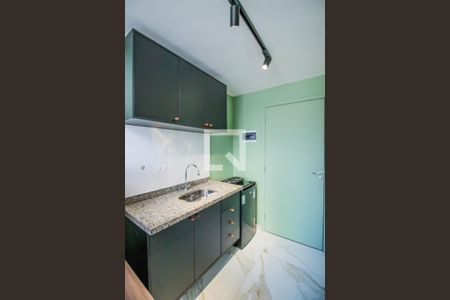 Studio à venda com 28m², 1 quarto e sem vagaCozinha