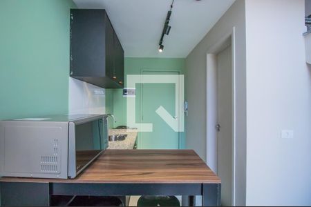 Studio à venda com 28m², 1 quarto e sem vagaCozinha