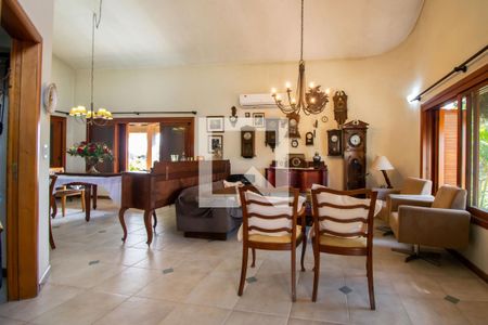 Sala de casa de condomínio à venda com 3 quartos, 389m² em Vila Nova, Porto Alegre