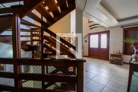 Sala de casa de condomínio à venda com 3 quartos, 389m² em Vila Nova, Porto Alegre