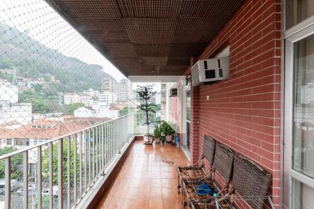 Varanda da Sala de apartamento para alugar com 3 quartos, 140m² em Tijuca, Rio de Janeiro
